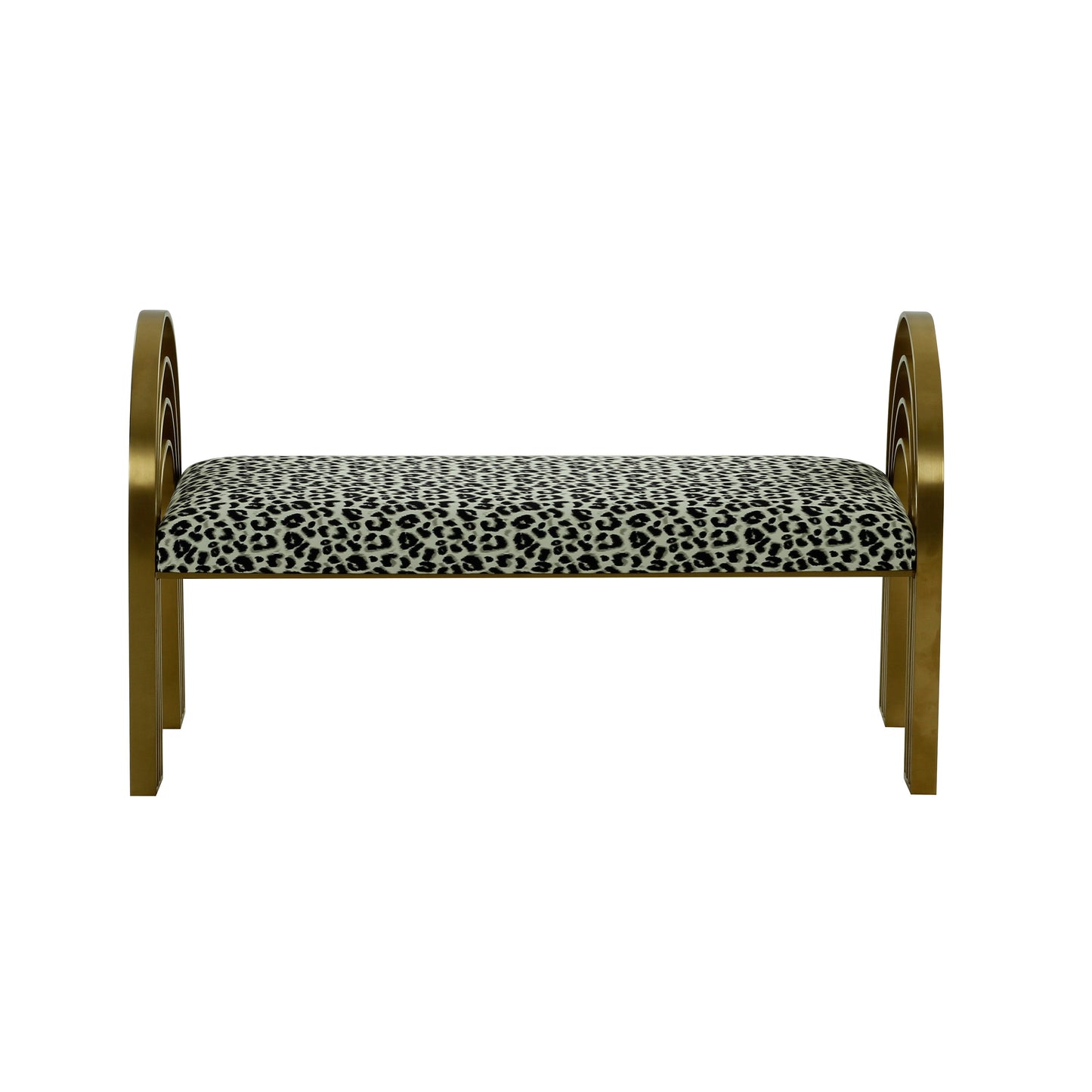 Leopard bench